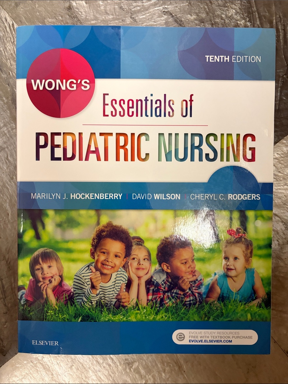 Essentials of Pediatric Nursing - Colorful Blue Accent Cover